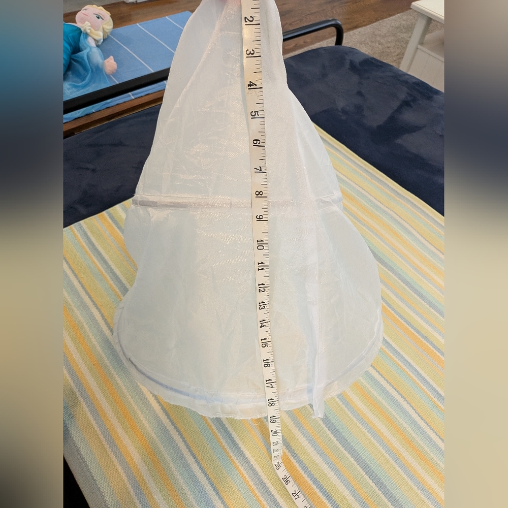 ⭐ Girls Hoop Skirt Slip - Picture 5 of 7